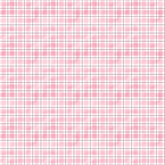 Watercolor Lumberjack Plaid Pattern 14 Quilting Cotton Fabric