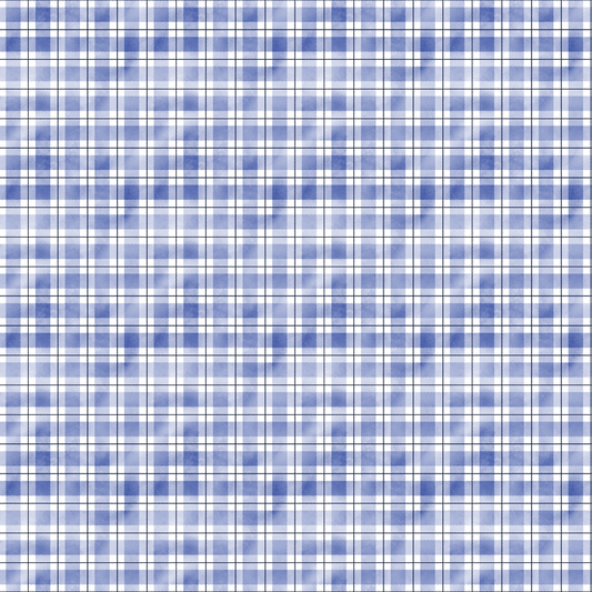 Watercolor Lumberjack Plaid Pattern 26 Quilting Cotton Fabric