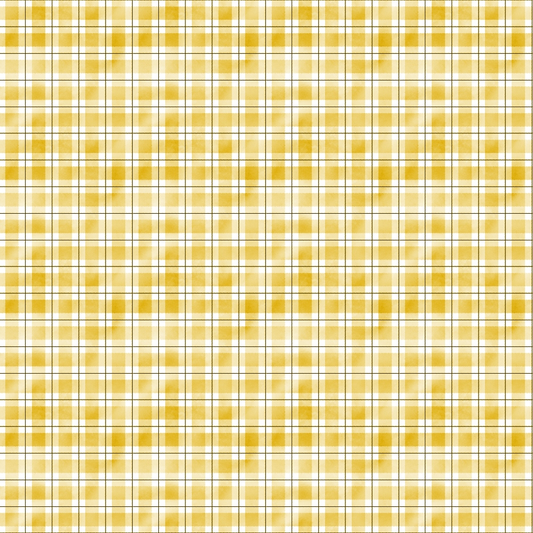 Watercolor Lumberjack Plaid Pattern 44 Quilting Cotton Fabric