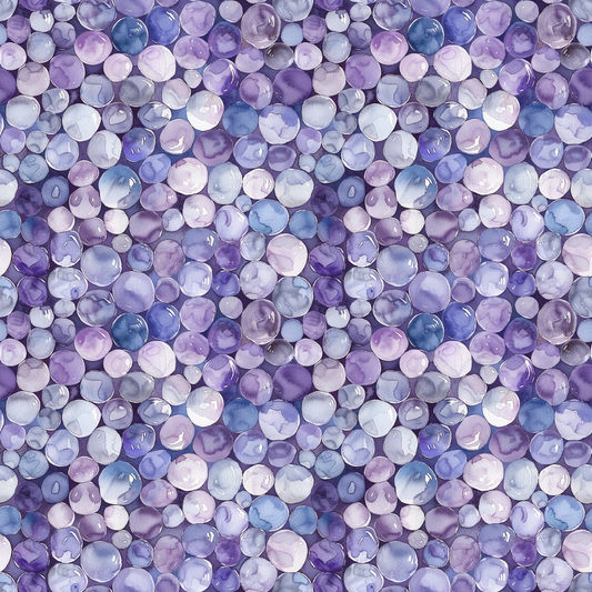 Freshwater Pearls Pattern 1 Quilting Cotton Fabric