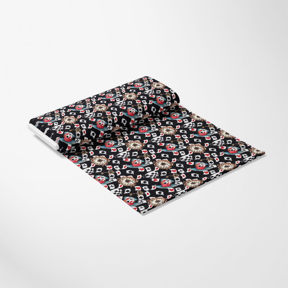 Alice in Wonderland Pattern 1 Quilting Cotton Fabric