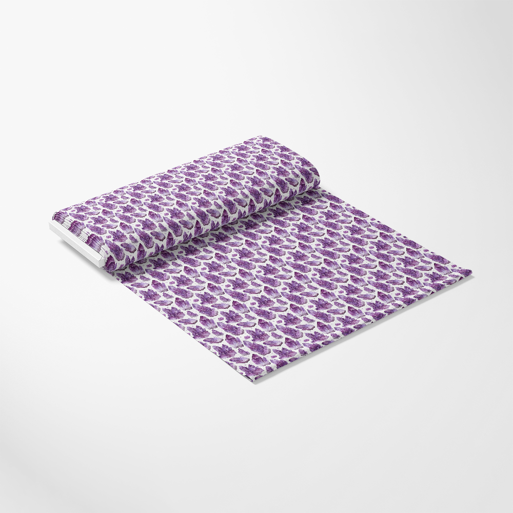 Amethyst Gemstones Pattern 7 Quilting Cotton Fabric