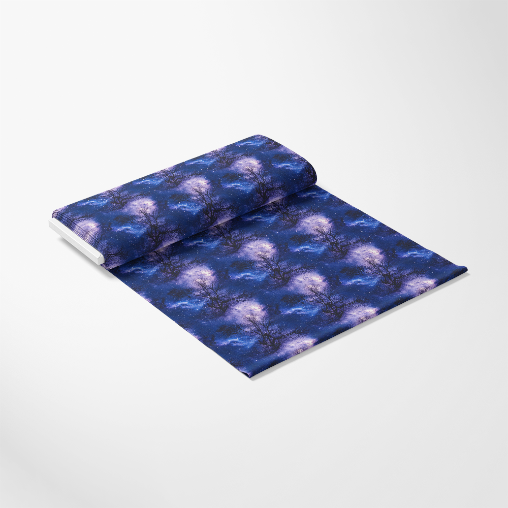 Aurora Starry Night Sky Pattern 1 Quilting Cotton Fabric