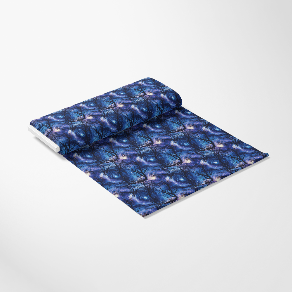 Aurora Starry Night Sky Pattern 3 Quilting Cotton Fabric