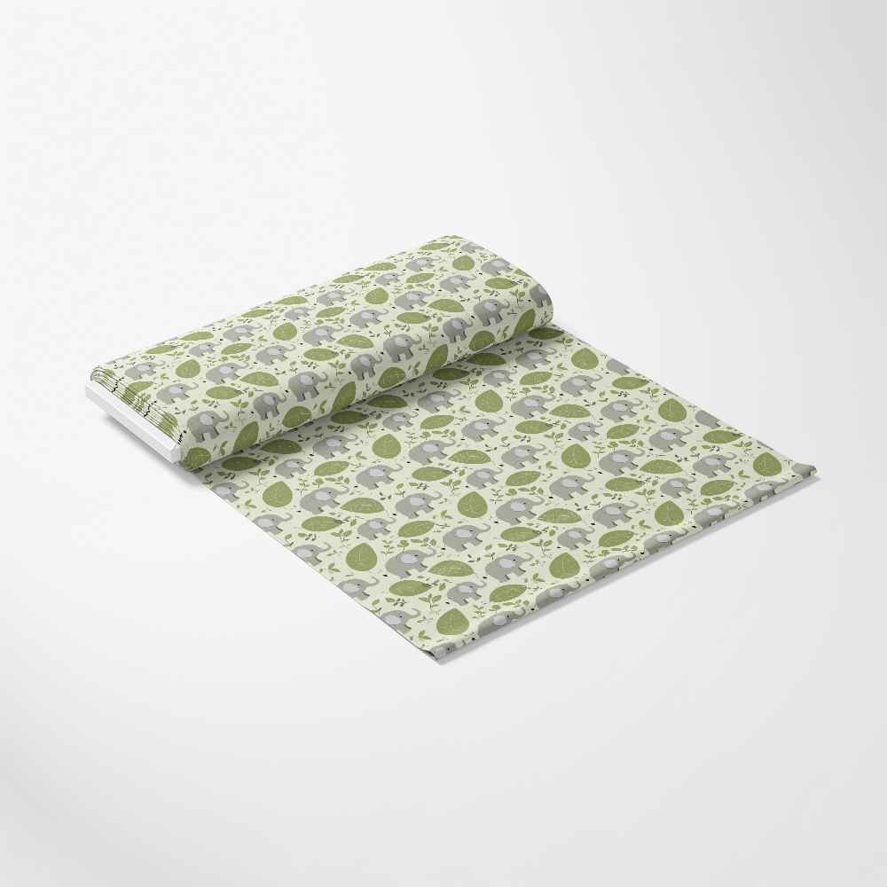 Baby Safari Animals Pattern 2 Quilting Cotton Fabric