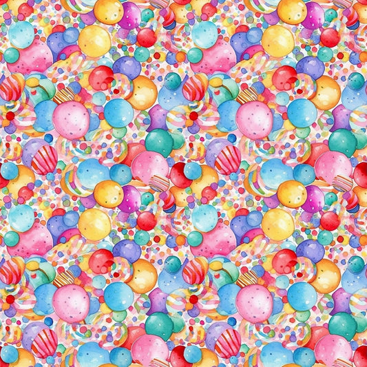 Birthday Bash Pattern 6 Quilting Cotton Fabric