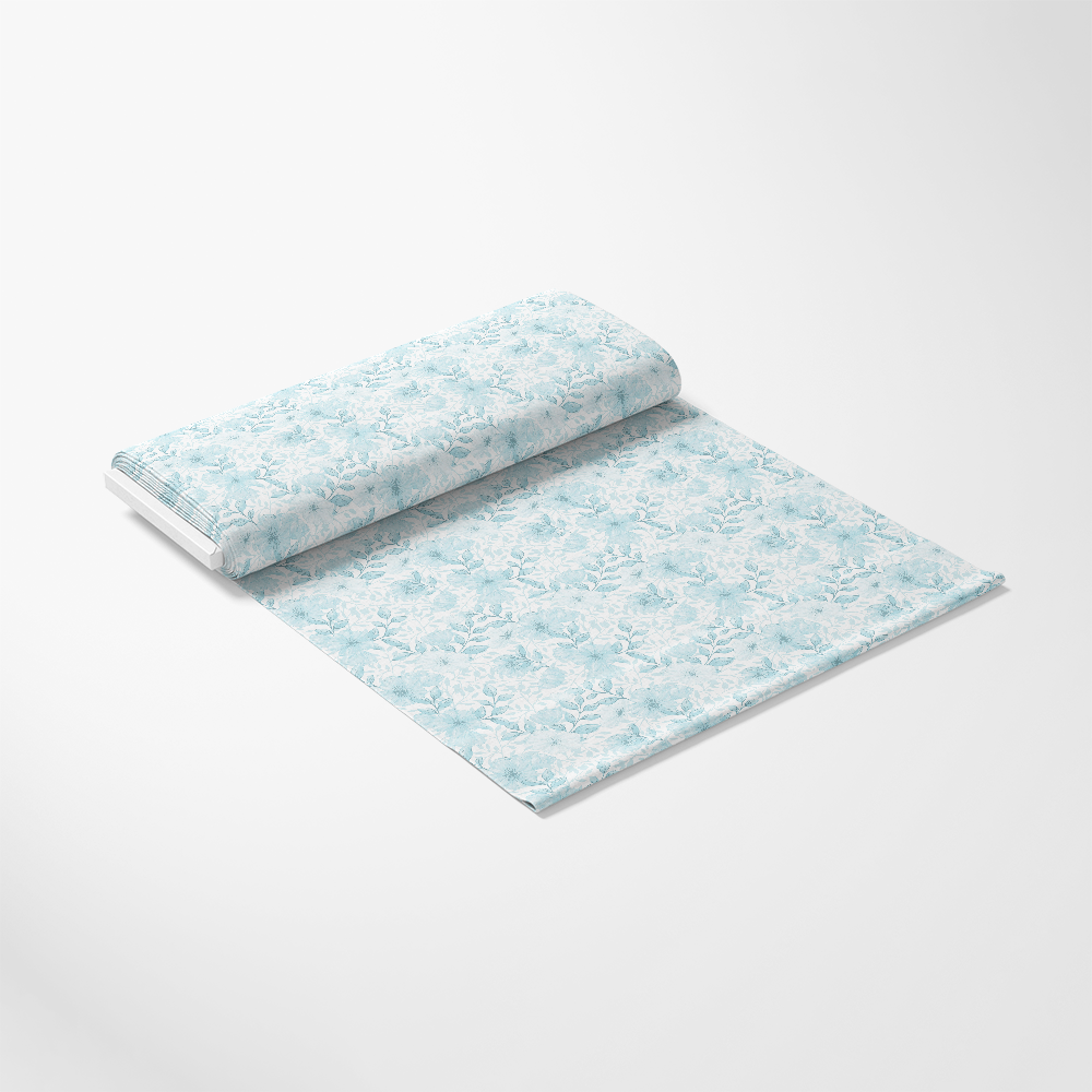 Country Flowers Pattern 62 Quilting Cotton Fabric