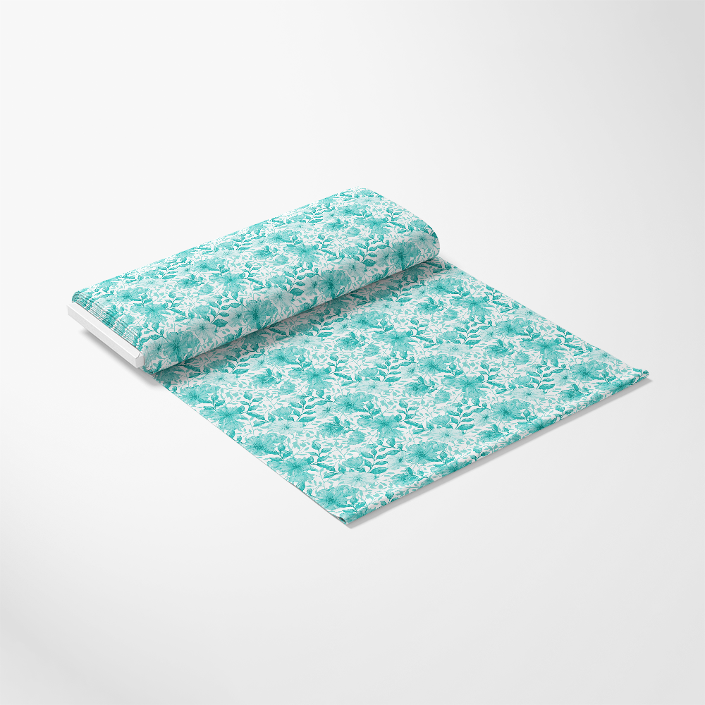 Country Flowers Pattern 65 Quilting Cotton Fabric