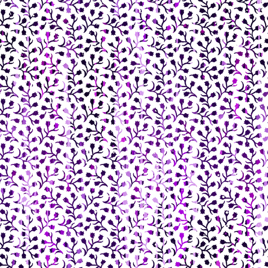 Dripping Purple Liquid Pattern 13 Quilting Cotton Fabric