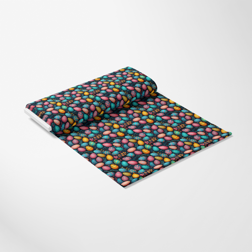 Easter Eggs Pattern 1 Quilting Cotton Fabric