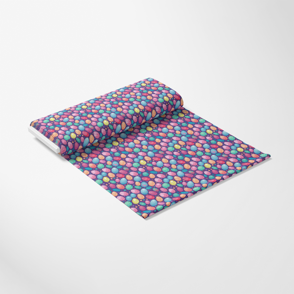 Easter Eggs Pattern 2 Quilting Cotton Fabric