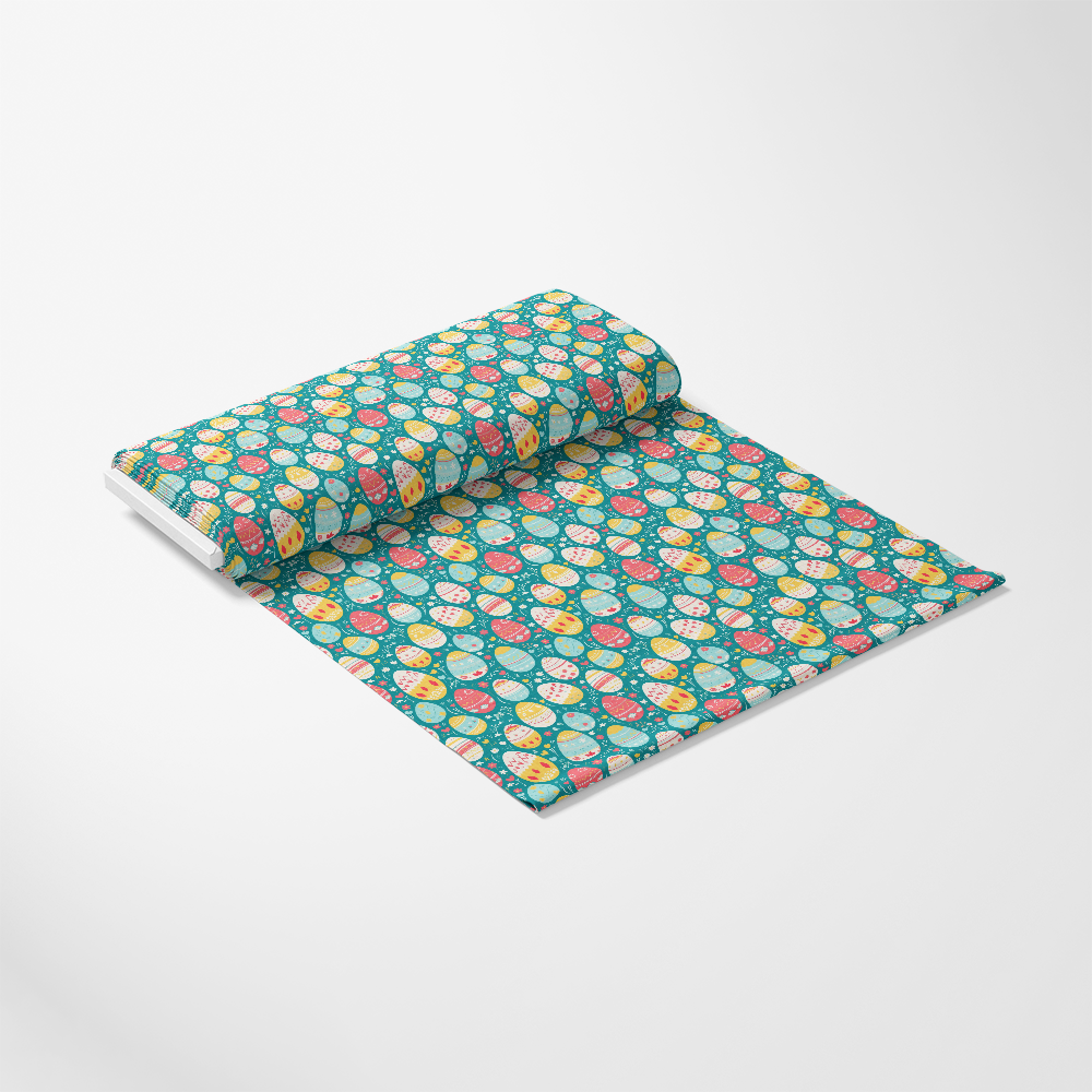 Easter Eggs Pattern 8 Quilting Cotton Fabric