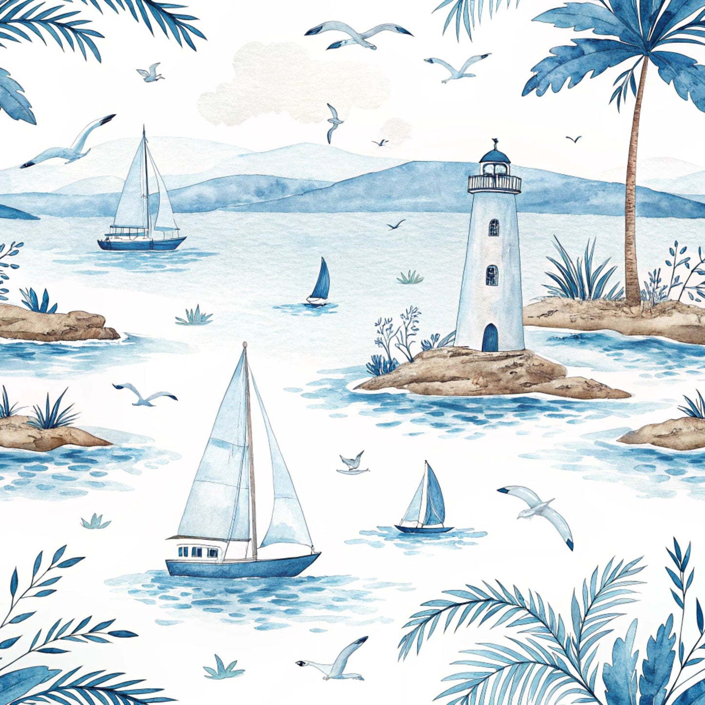 Elements of Nature Pattern 9 Quilting Cotton Fabric