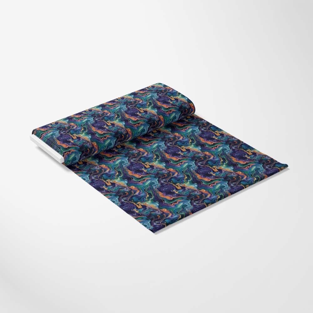 Fluid Fantasy Pattern 4 Quilting Cotton Fabric