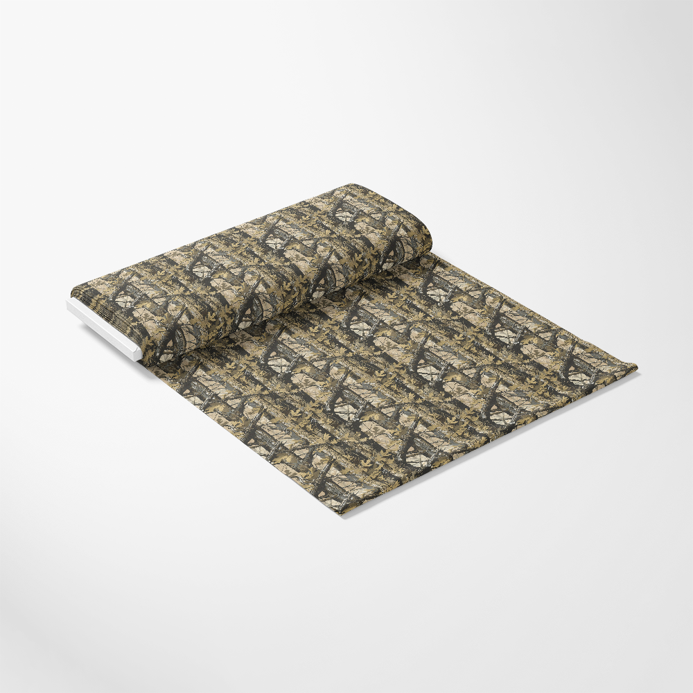 Forest Camouflage Pattern 5 Quilting Cotton Fabric