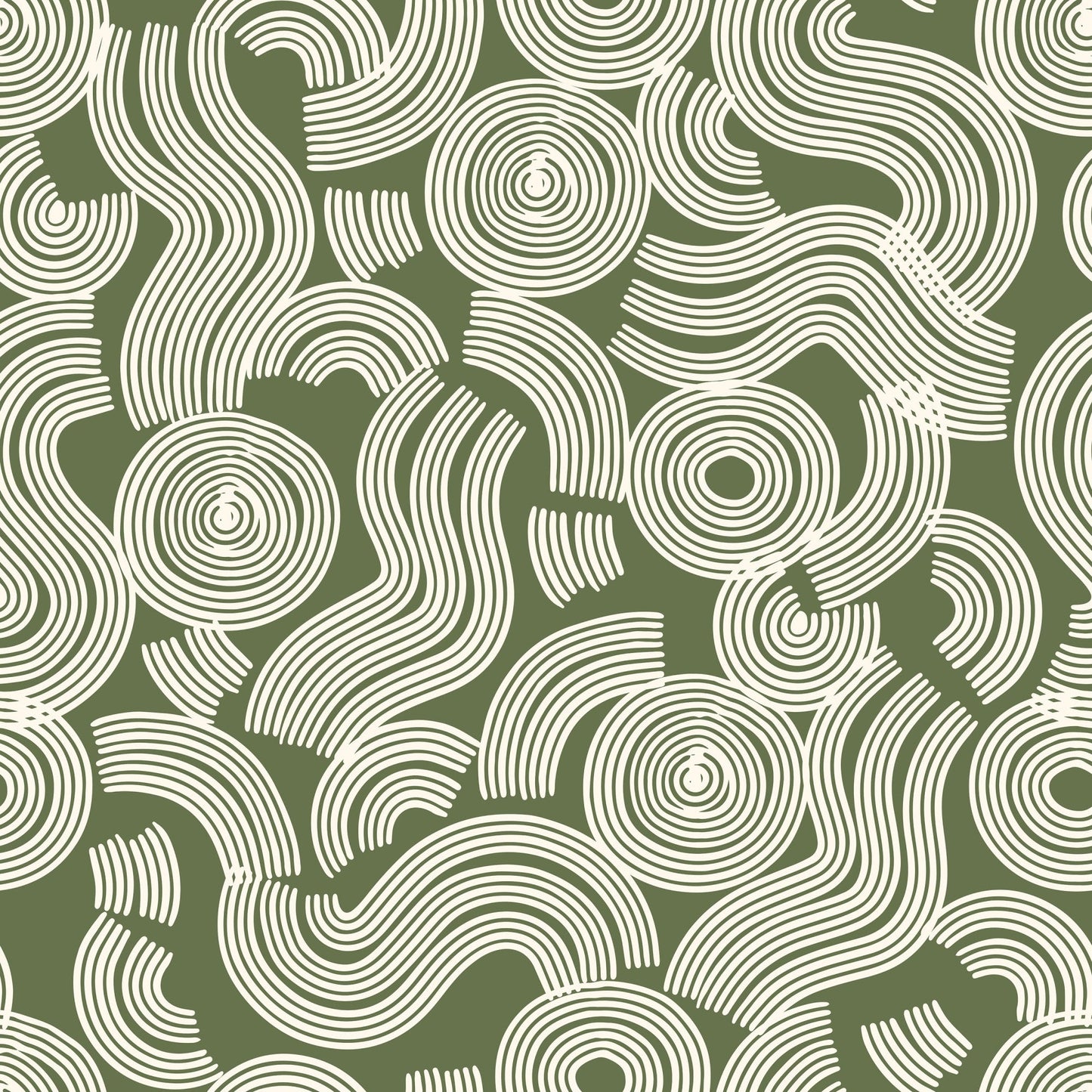 Forest Animal Pattern 13 Quilting Cotton Fabric