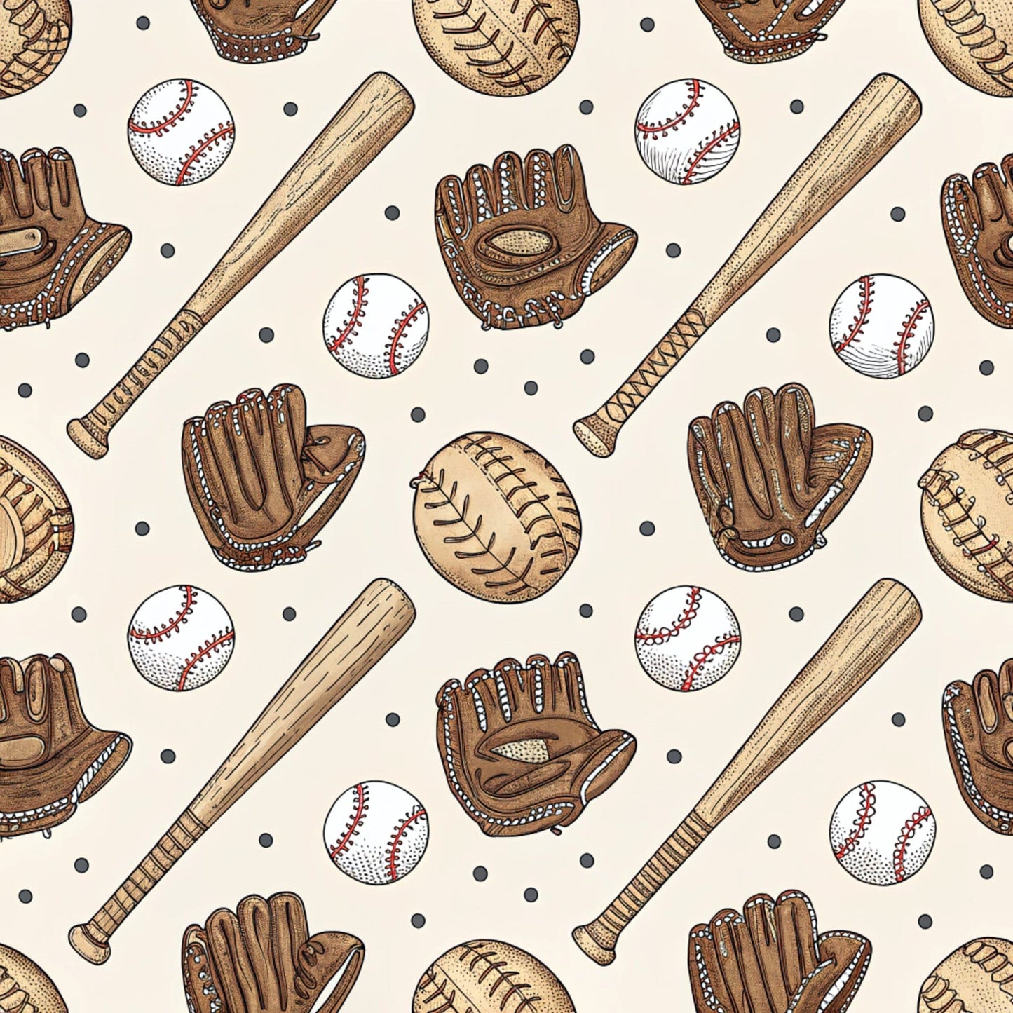 Game Day Pattern 15 Quilting Cotton Fabric
