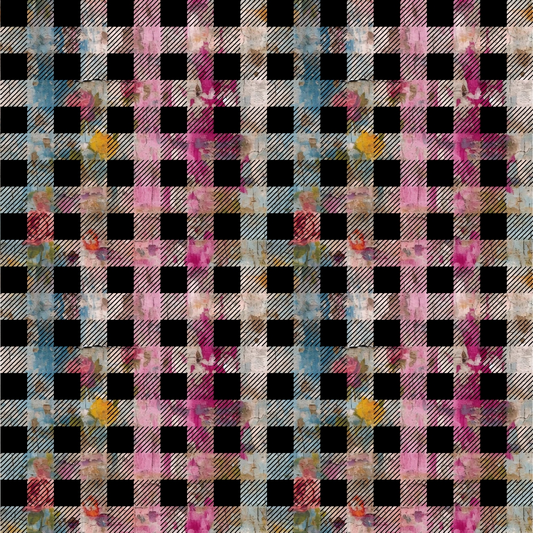 Girly Grunge Plaster Pattern 28 Quilting Cotton Fabric