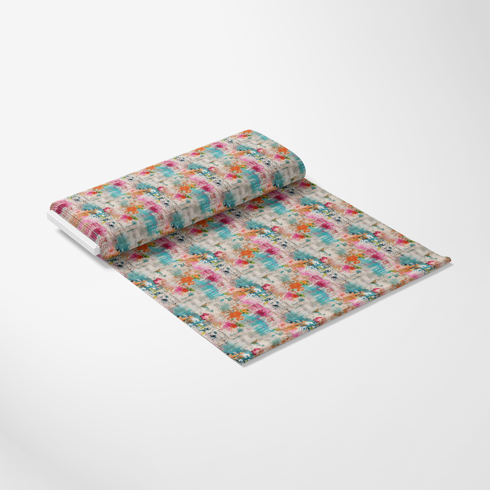 Girly Grunge Plaster Pattern 3 Quilting Cotton Fabric