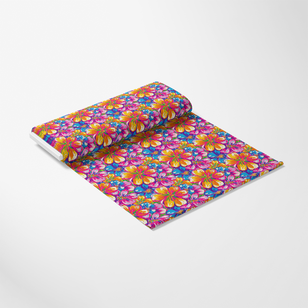 Groovy Hippie Pattern 9 Quilting Cotton Fabric
