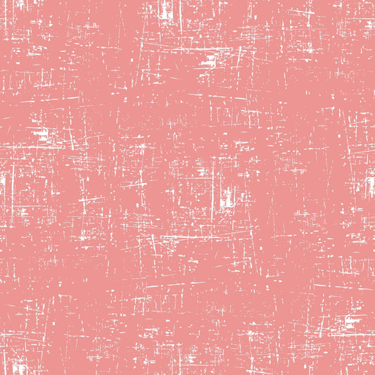 Grunge White on Peach Puff Quilting Cotton Fabric