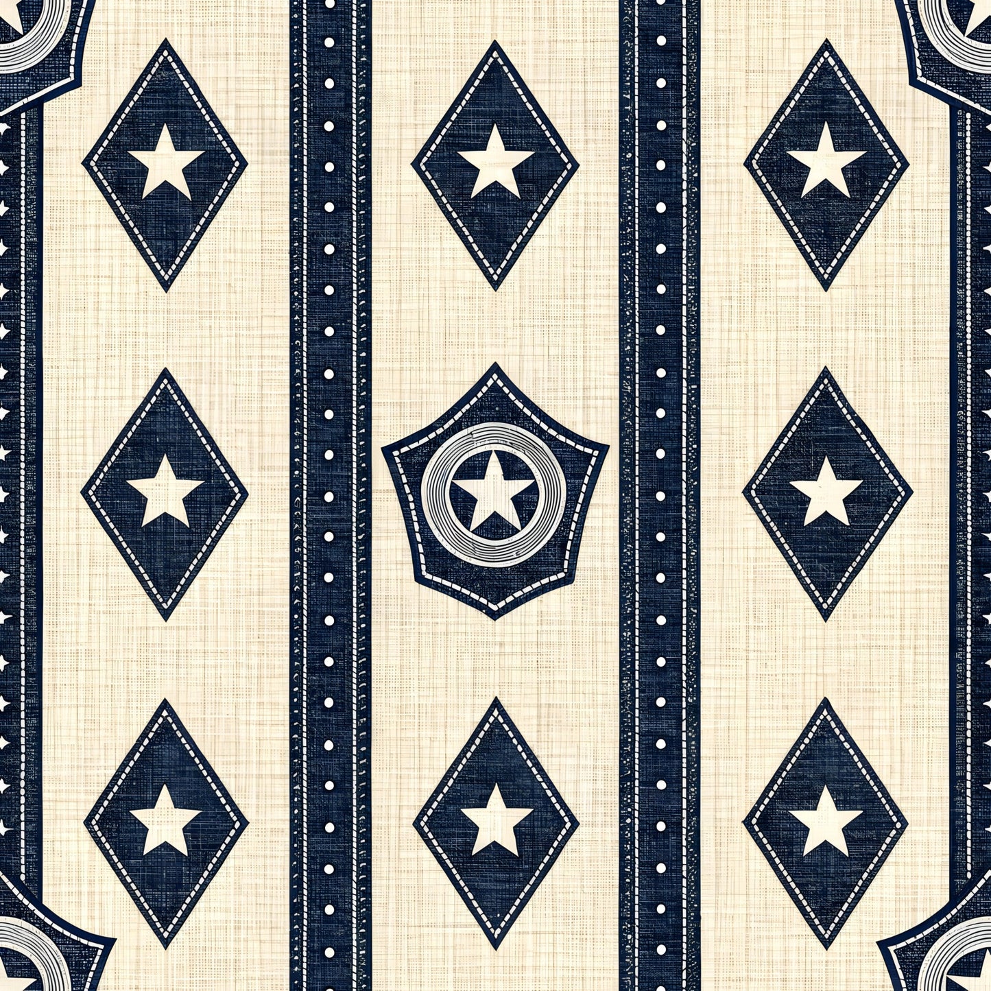 Law Enforcement Pattern 8 Quilting Cotton Fabric