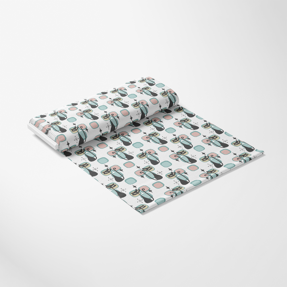 Mid-Century Modern Pattern 26 Quilting Cotton Fabric