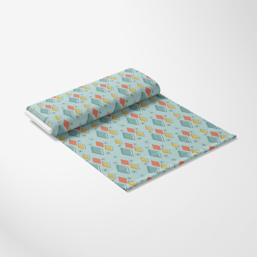 Mid-Century Modern Pattern 30 Quilting Cotton Fabric