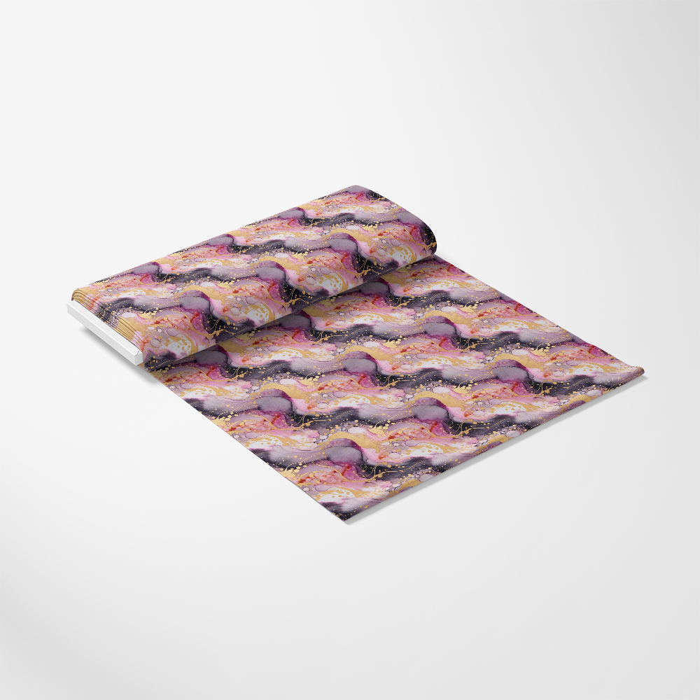 Modern Alcohol Ink Pattern 4 Quilting Cotton Fabric