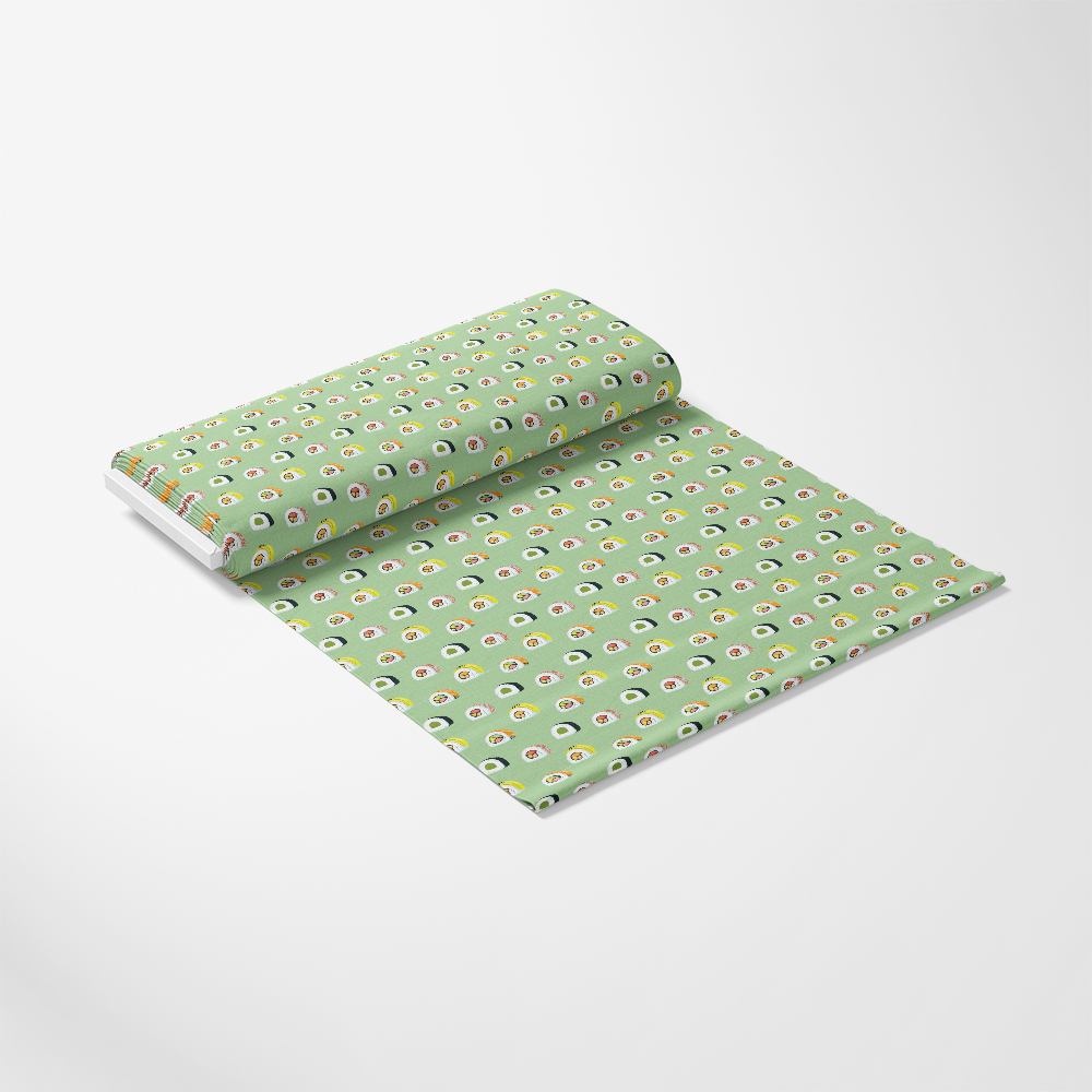 My Favorite Sushi Pattern 7 Quilting Cotton Fabric