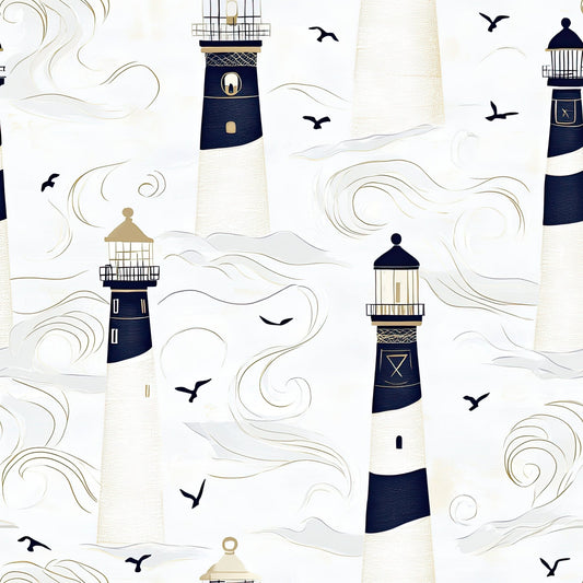 Nautical Exploration Pattern 27 Quilting Cotton Fabric