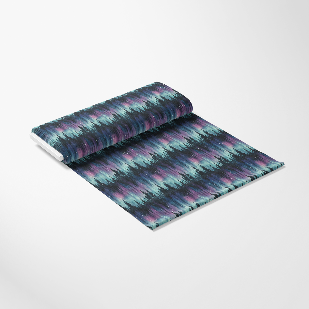 Northern Lights Forest Pattern 8 Quilting Cotton Fabric