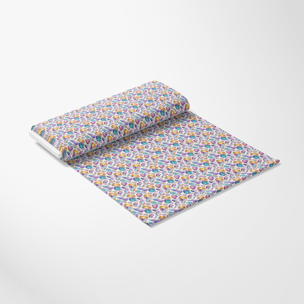 Opal Gemstone Pattern 3 Quilting Cotton Fabric