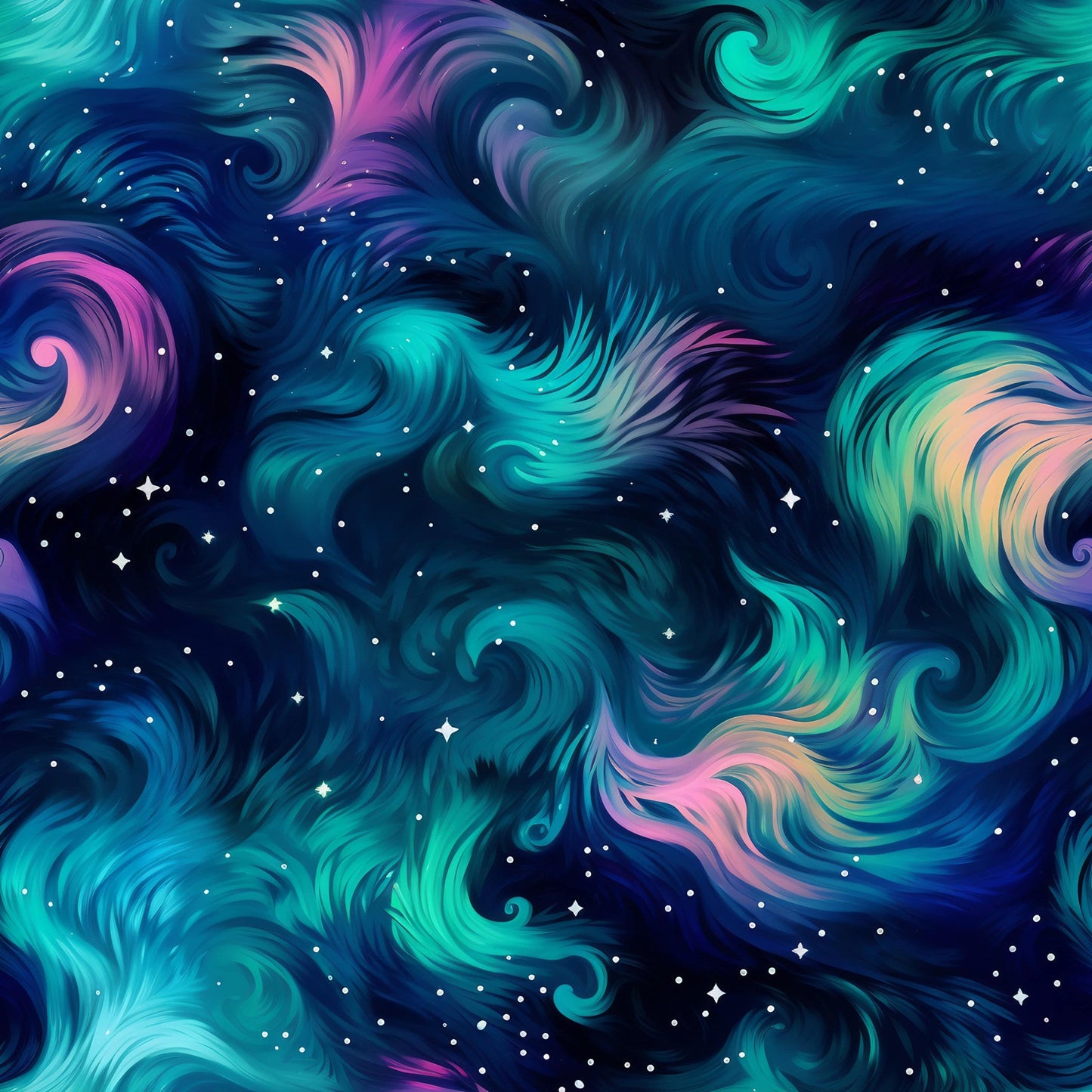 Paisley Sky Pattern 5 Quilting Cotton Fabric