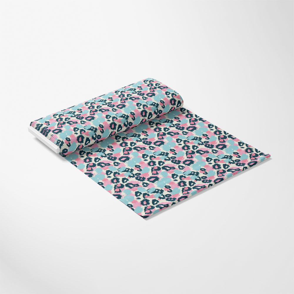 Pastel Leopard Skins Pattern 2 Quilting Cotton Fabric