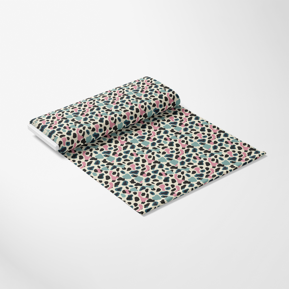 Pastel Leopard Skins Pattern 6 Quilting Cotton Fabric