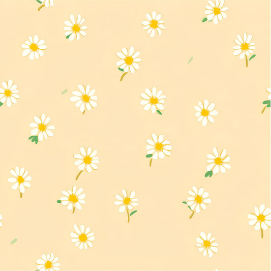 Pastel Daisy Pattern 6 Quilting Cotton Fabric