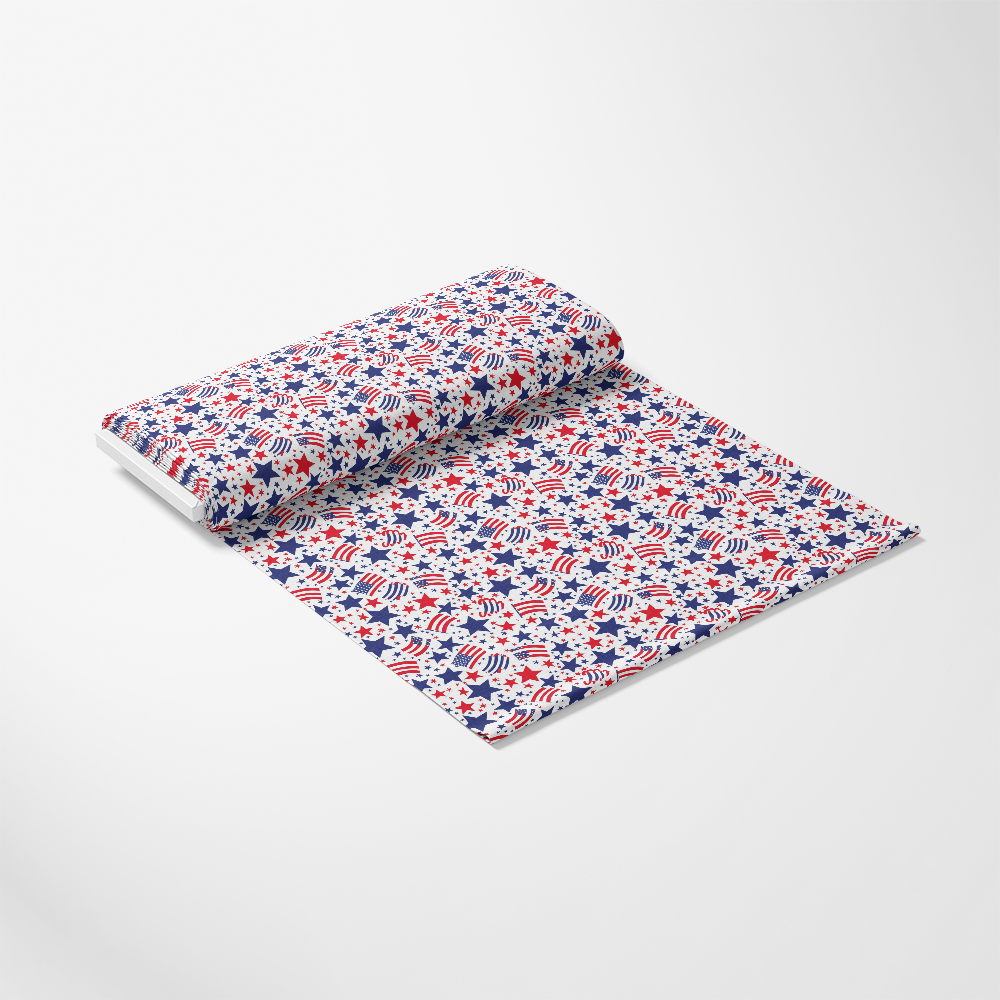 Patriotic Pattern 20 Quilting Cotton Fabric