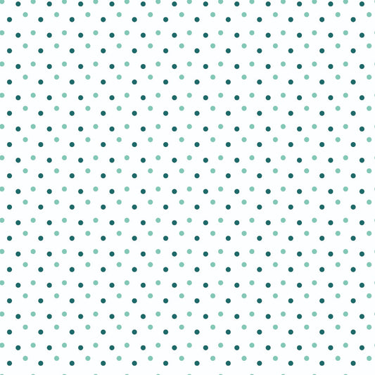 Polka Dots Multicolor Quilting Cotton Fabric