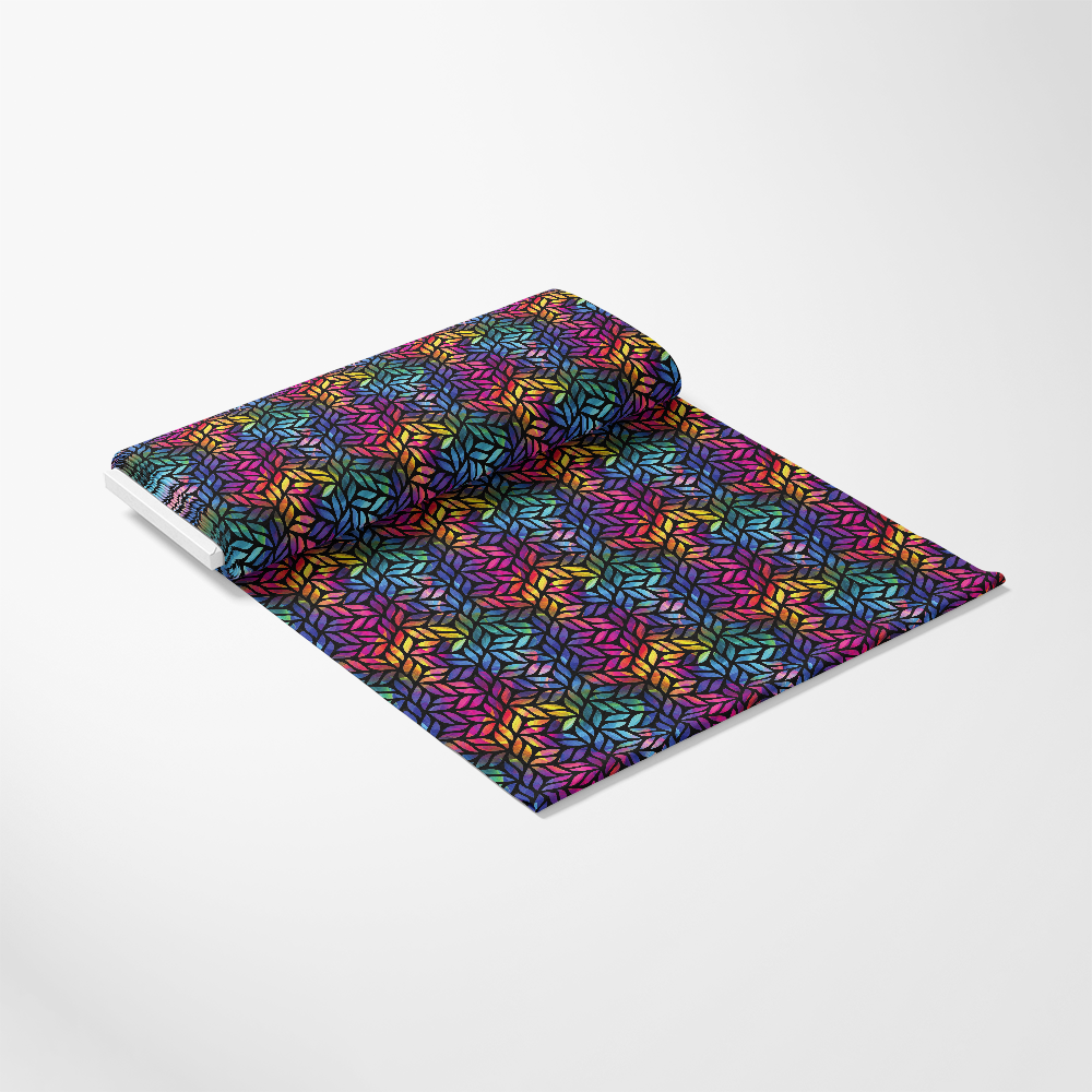 Rainbow Smoke Pattern 21 Quilting Cotton Fabric