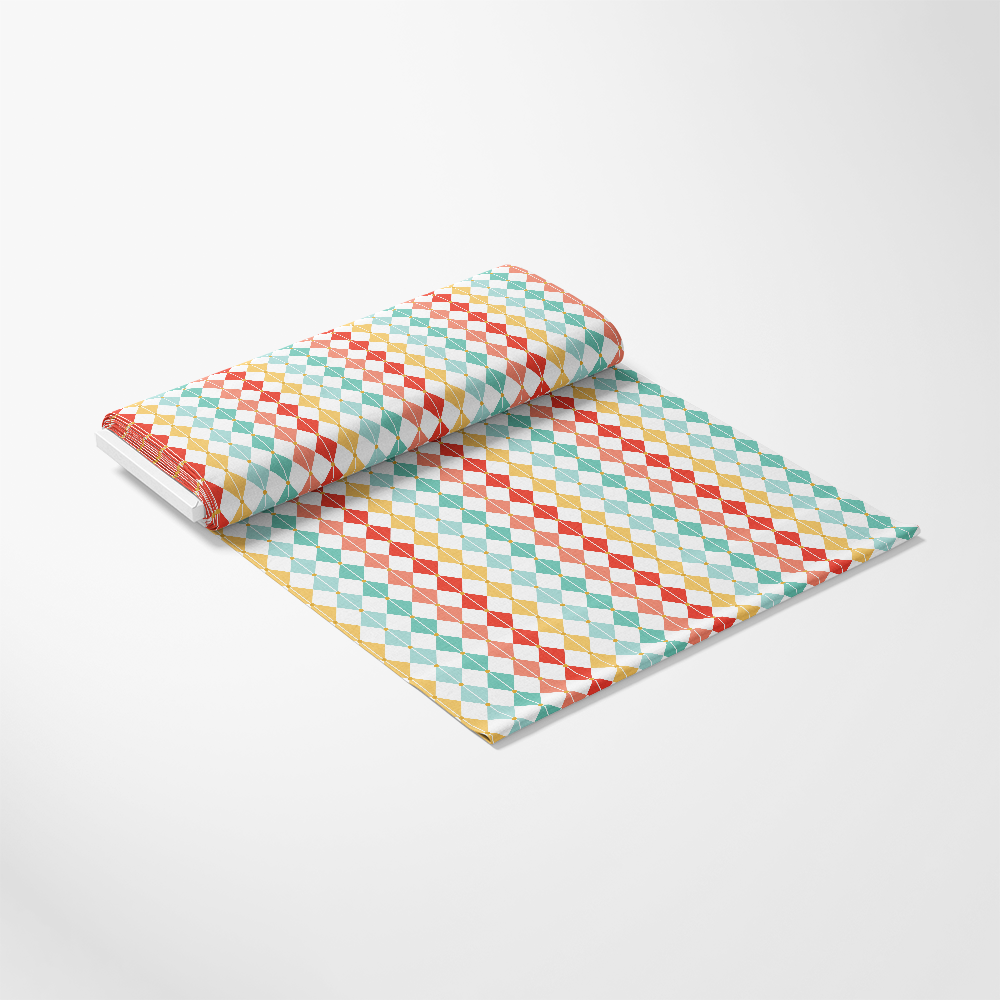 Retro Christmas Pattern 2 Quilting Cotton Fabric