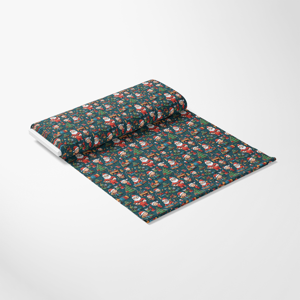 Santa's Workshop Pattern 10 Quilting Cotton Fabric