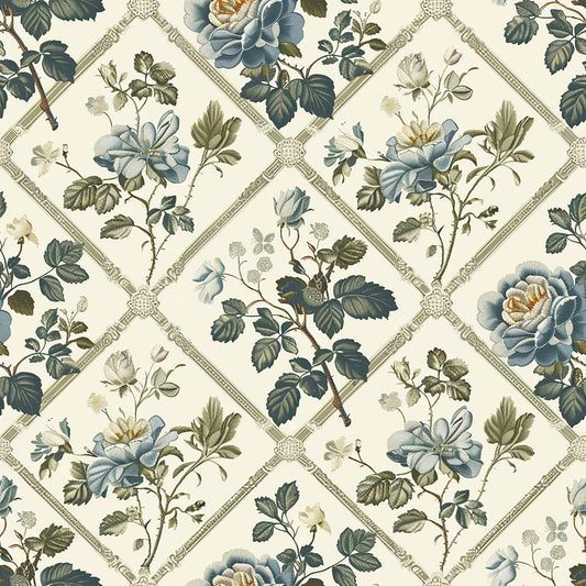 Seraphinas Victorian Roses Pattern 2 Quilting Cotton Fabric