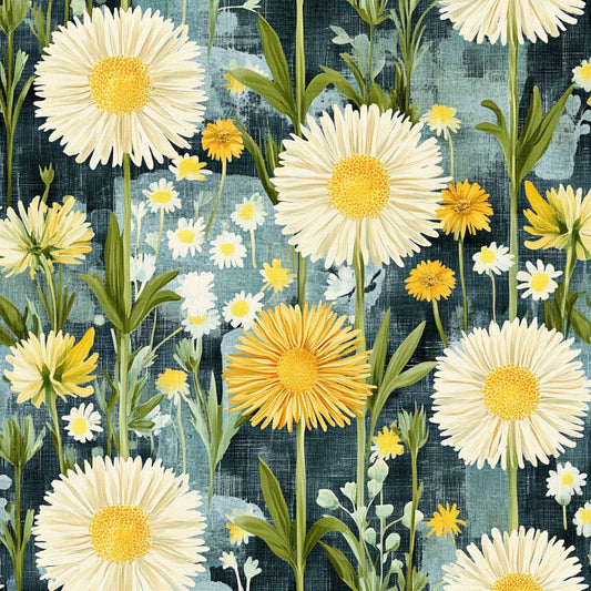 Spring Dandelions Pattern 25 Quilting Cotton Fabric
