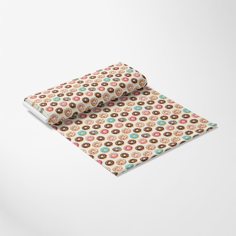 Sprinkle Donuts Pattern 11 Quilting Cotton Fabric