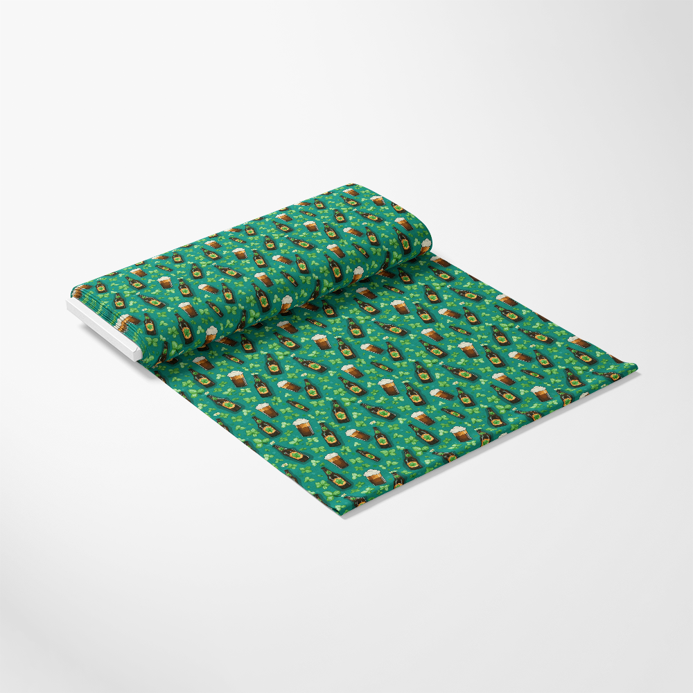 St. Patrick's Day Glam Pattern 8 Quilting Cotton Fabric
