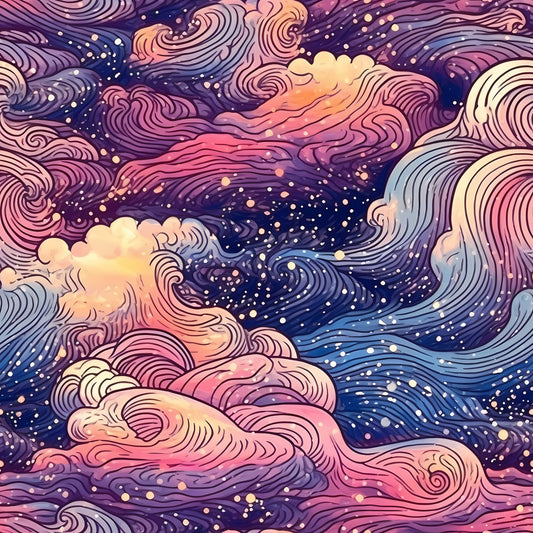 StellarCosmos Pattern 17 Quilting Cotton Fabric