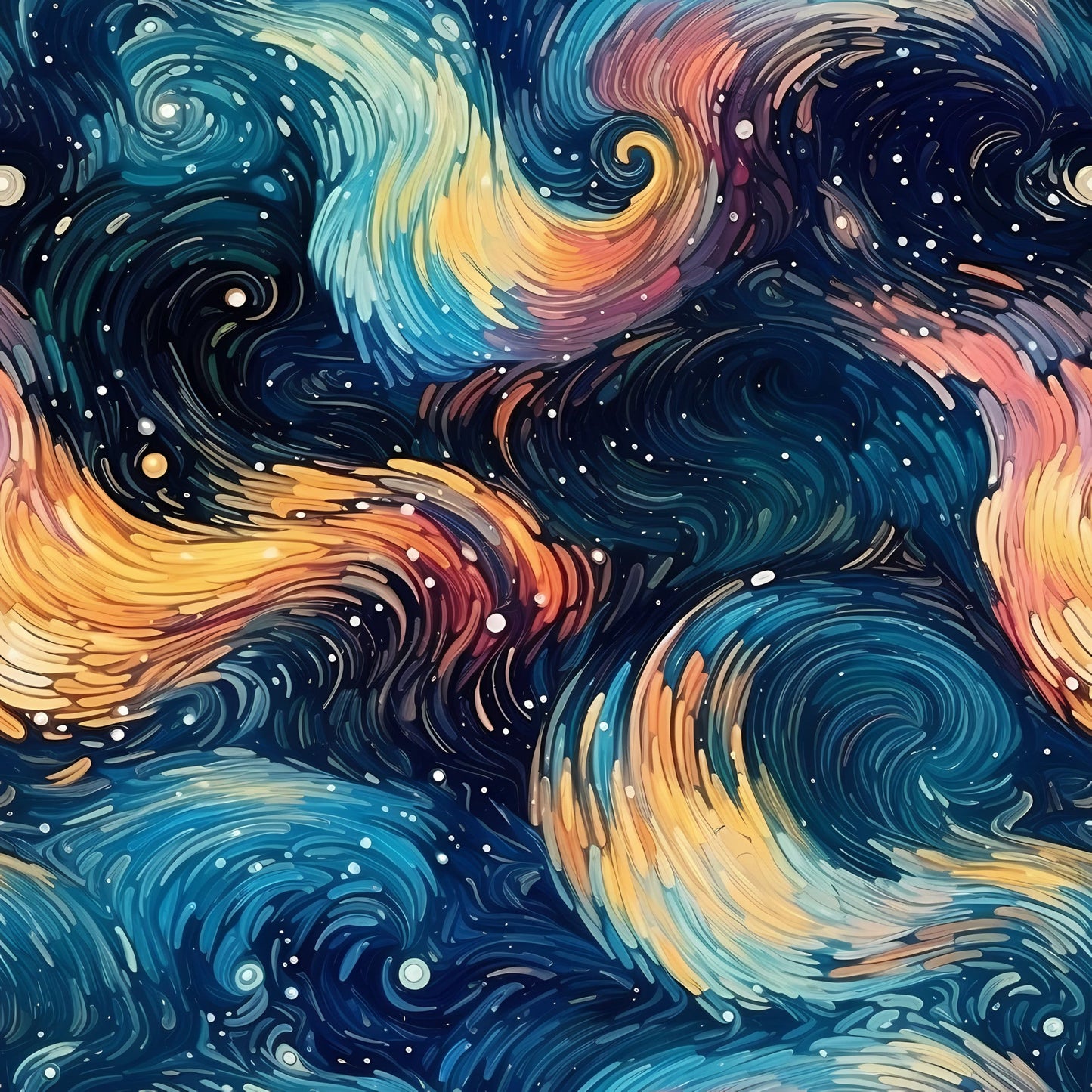 StellarCosmos Pattern 2 Quilting Cotton Fabric