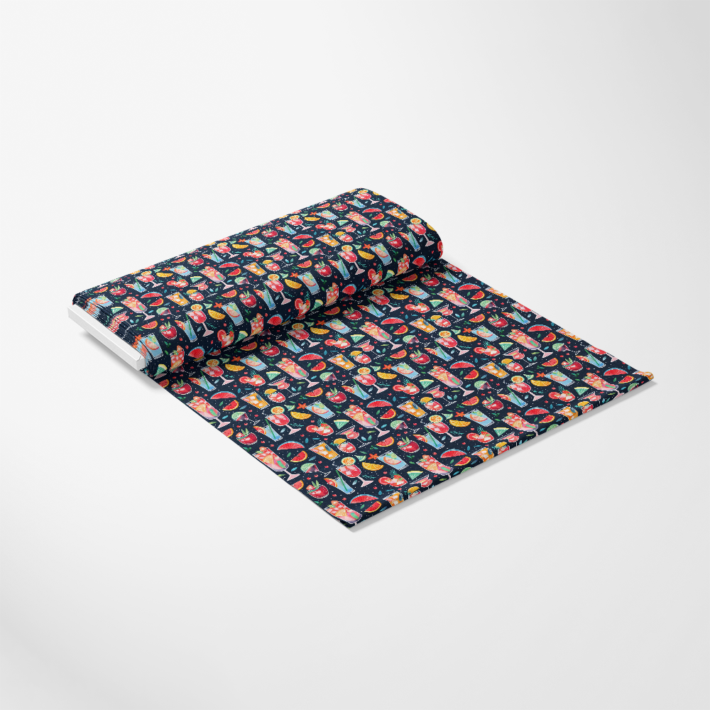 Summer Cocktails Pattern 10 Quilting Cotton Fabric