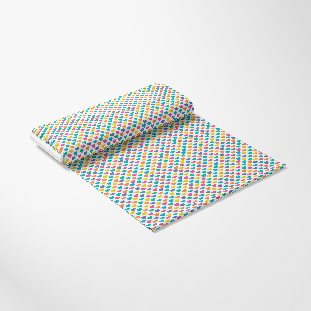 Summer Rainbow Pattern 4 Quilting Cotton Fabric